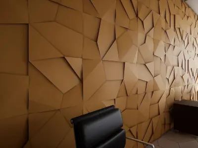 HQ Modern Office Low-poly 3D model