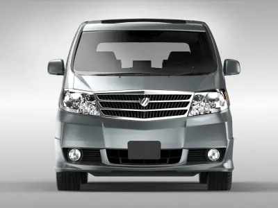 Toyota Alphard 2002 - 2008 3D model