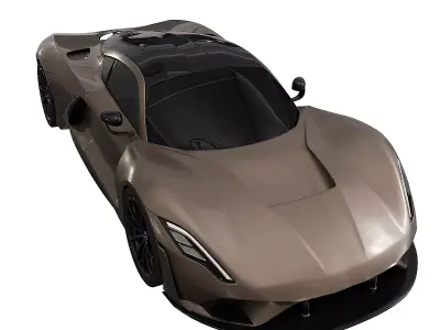 Hennessey Venom F5 3D model by IBROKHIMKHODJA