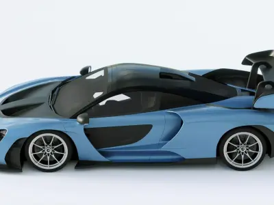 McLaren Senna 2019 3D model
