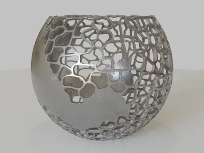 Abstract vases 3D model