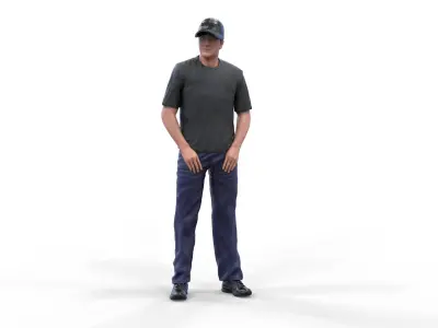 N3 Chris Jacobs overhaulin wearing helmet 3D print model