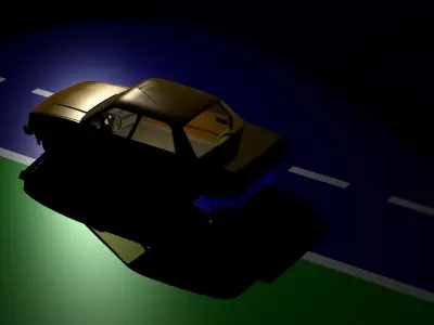 Car Peugeot 305 Free 3D model