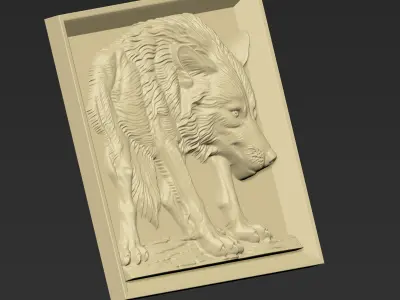 A Wolf A139 3D print model