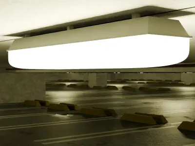 Underground Parking 3D model