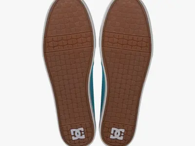 DC Shoes - Flash TX - Turquoise Low-poly 3D model