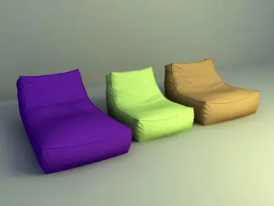 Exclusive High End Luxury Chairs 3D model
