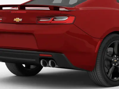 Chevrolet Camaro SS 2016 3D model