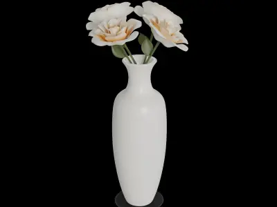Home decorations Ceramic Vase 3D model purchase