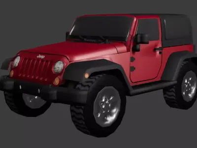 2007 Jeep Wrangler 3D model