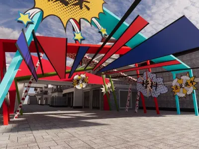 Chinese damper head 3D model