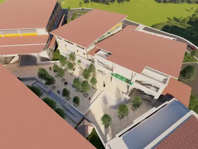 College University 3D model