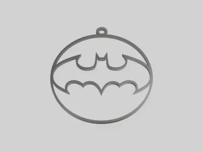 Batman Christmas Decorations 3D print model