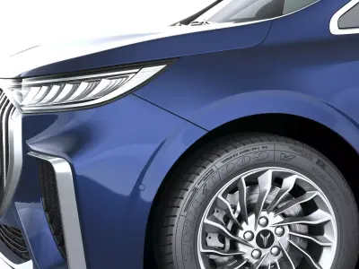 Voyah Dream 2022 3D model