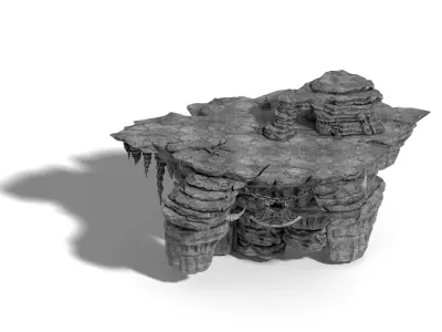 Stone Zhen Magic Cave - Mountain - Stone Chassis 3D model