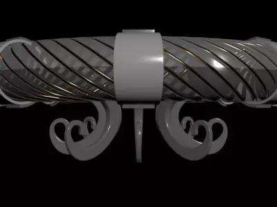 Toroidal Serpentium Flux 2 - Accelerator - Concept 3D model