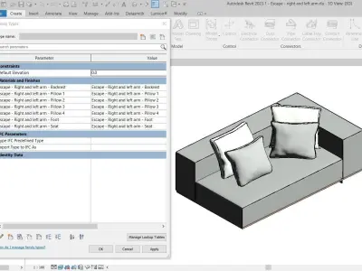 Escape - Right and left arm by Artefacto 3D model