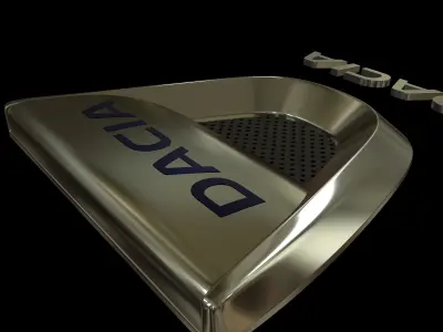 Dacia Logo 3D model