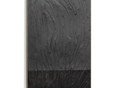Plaster Two Photo Frame 362 Low-poly 3D model