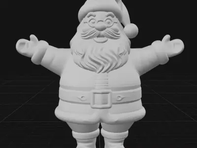 Santa Claus decoration 3D print model