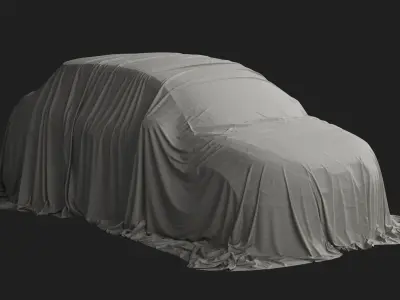 Ordinary Car Cover 08 3D model
