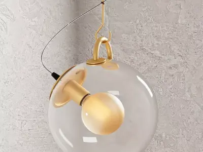 Artemide - Miconos Suspension Lamp  Free 3D model