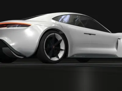 Porsche Mission e  3D model