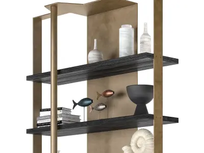 Caste Holt bookcase 3D model