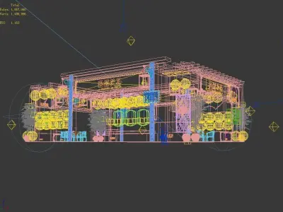 Exhibition - Area - 15X9-3DMAX2011-03 3D model
