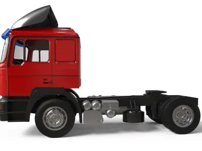 3d printer files F2000 truck trailer German Truck COE 3D print model