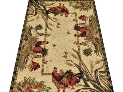 Rug Set 1844 3D model