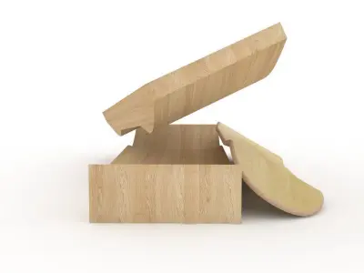 Skateboard Mold with High Concave- Ready to be milled 3D model