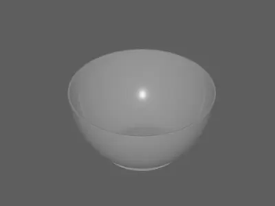 Bowl model 3D model