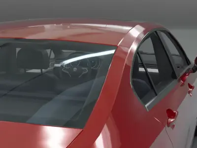 Volkswagen Passat B8 - Low Poly - Game Ready Low-poly 3D model