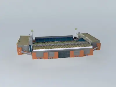 Ewood Park Stadium Free 3D model