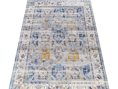 Rug Set 1580 3D model
