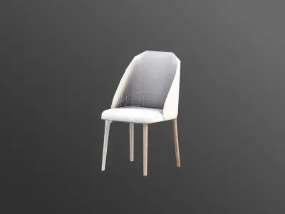 3D Game Assets - Chairs and Tables Low-poly 3D model