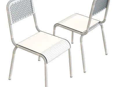 Scavolini Nizza Dining Chair 3D model