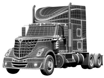 lonestar truck 3D model