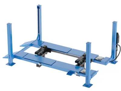 4 Post Car Lift Generic 3D model