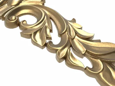  decorative pattern ready for 3D printing 3D model