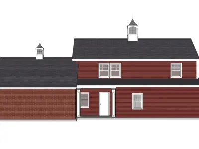 Traditional House 06 -Archimple LLC 3D model