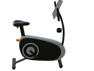 Exercise bike 3D model