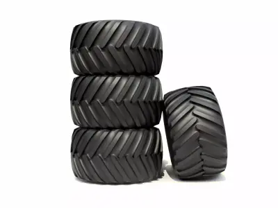 Monster Truck Tire 3D print model