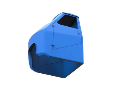 Cab of Ape car proto Scale 1 to 25 3D print model