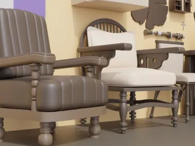 FC Medieval Props Set A Free 3D model