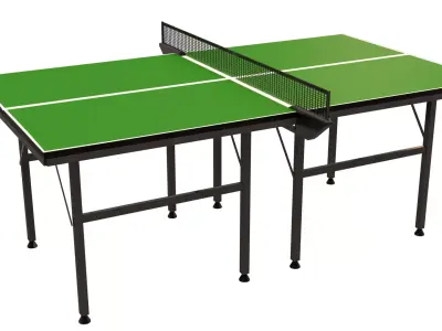 Table Tennis Table 3D model