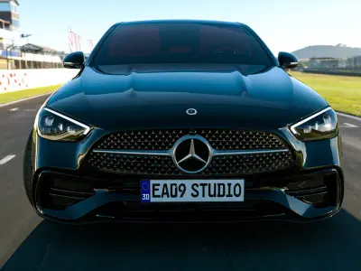 Mercedes-Benz C-Class w206 2024 3D model