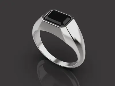 Men Rings 0095 3D print model