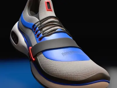 Modern Sneaker 3D model
